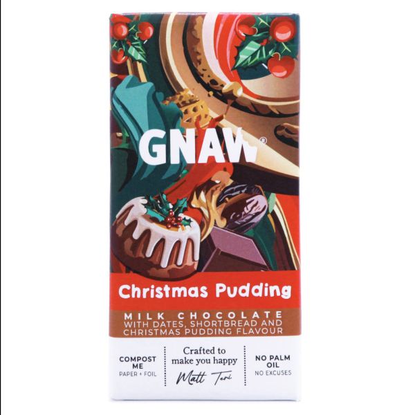 Gnaw Milk Christmas Pudding Bar